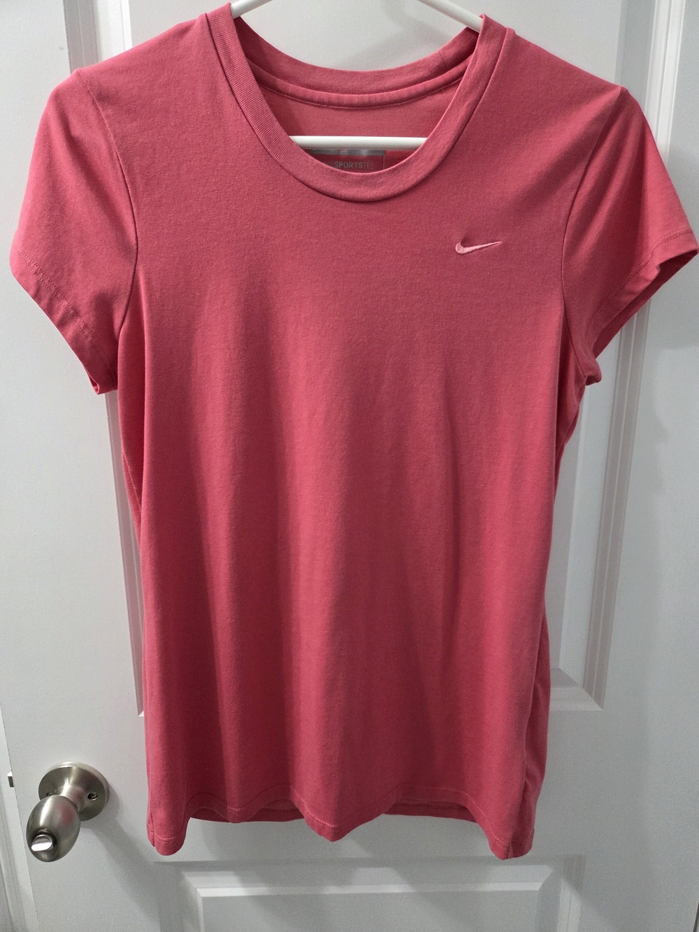 Nike Dri-Fit Women's Pink Vintage 2008 NWOT Sports Crew Tee, Sz Med.